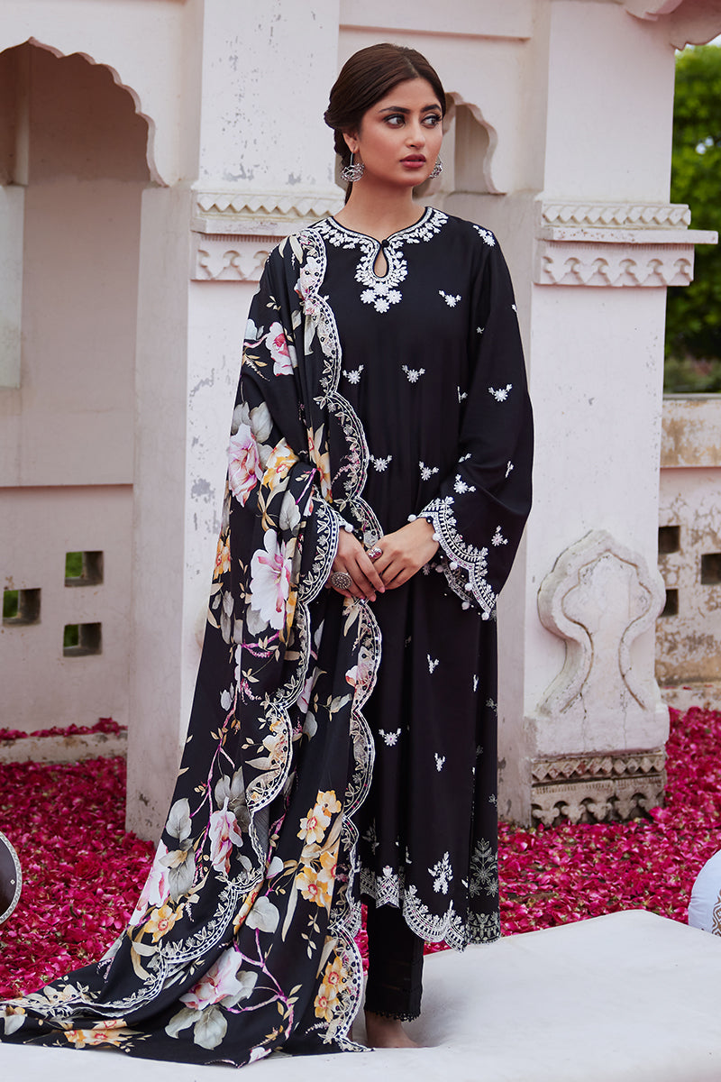 KHADDAR LINEN Fabric Dress Designs Collection
