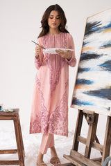 PINK MELLOW-2PC PRINTED LAWN SUIT