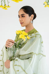 WOOD BINE-2PC (SHIRT & DUPATTA)