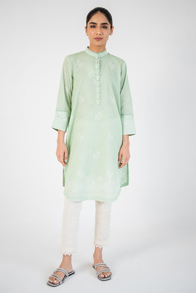 MINT FOREST PRINTED SHIRT