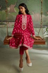 ROSEATE MUSE-2PC CAMBRIC SUIT