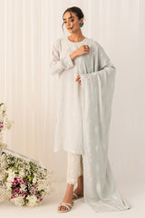 ICE BLUE-2PC (SHIRT & DUPATTA)