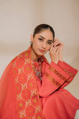 CINNABAR-2PC (SHIRT & DUPATTA)