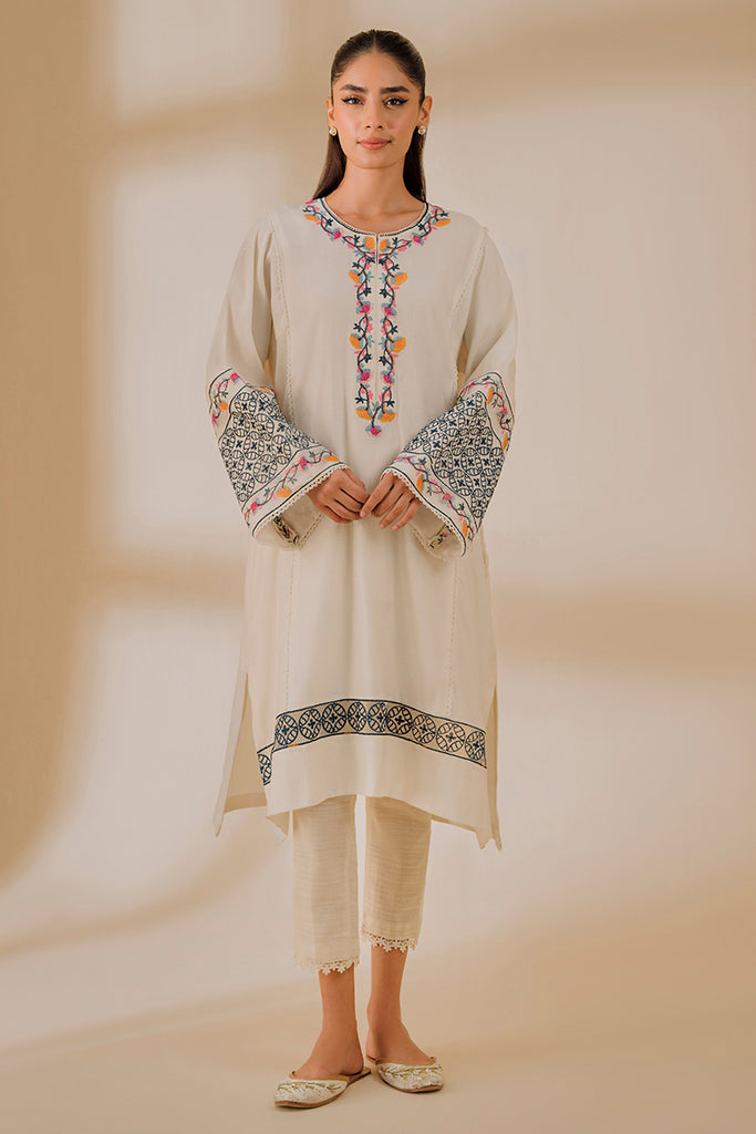 PRISTINE BLING-EMBROIDERED MARINA SHIRT