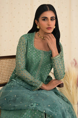 RANG E AFTAB-ORGANZA 2 PIECE