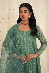 RANG E AFTAB-ORGANZA 2 PIECE