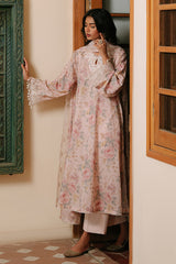 PINK CARNATION-3PC (SHIRT, TROUSER & DUPATTA)