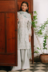 TROPICAL BEAM-3PC PRINTED CAMBRIC SUIT