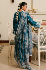 ICE BLOOM-3 PIECE EMBROIDERED LAWN SUIT