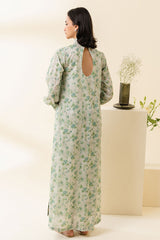 GARDEN CHARM-2 PC PRINTED LAWN SUIT