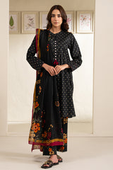POSY DUSK-3PC (SHIRT, TROUSER & DUPATTA)