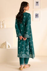 SPARKLING FLARE-2 PC PRINTED LAWN SUIT