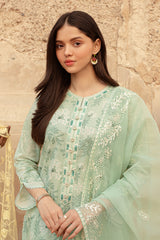 ICE LILY-3 PIECE LAWN PRINTED SUIT