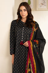 POSY DUSK-3PC (SHIRT, TROUSER & DUPATTA)