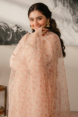 PASTEL FUSION-3 PIECE EMBROIDERED LAWN SUIT