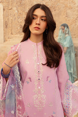 REGAL ORCHARD STITCH 3PC: LAWN EMBROIDERED  SUIT