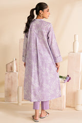 MAUVE DREAM-3 PC PRINTED LAWN SUIT