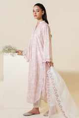 PETAL PINK-2 PC (SHIRT & DUPATTA)