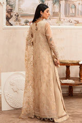 SUFFUSE TALE-3 PIECE ORGANZA EMBROIDERED SUIT