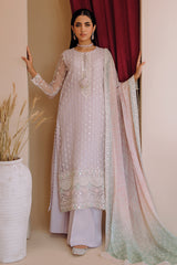 LILAC HAZE-3PC (SHIRT, DUPATTA & TROUSER)