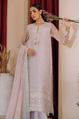 LILAC HAZE-3PC (SHIRT, DUPATTA & TROUSER)