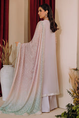 LILAC HAZE-3PC (SHIRT, DUPATTA & TROUSER)