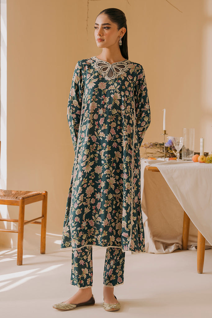 MOSS GREEN-2PC (SHIRT & TROUSER)