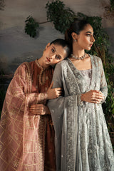 CLASSIC ACME-4PC CHIFFON EMBROIDERED SUIT