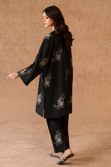 MIDNIGHT MIST-2 PIECE LINEN PRINTED SUIT