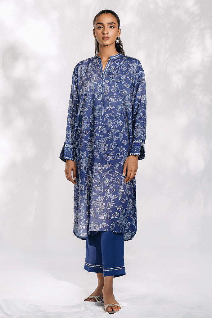 MIDNIGHT MOSAIC-2PC LINEN SUIT