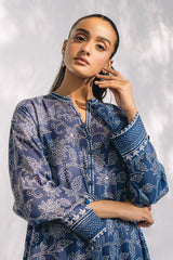 MIDNIGHT MOSAIC-2PC LINEN SUIT