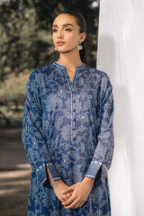 MIDNIGHT MOSAIC-2PC LINEN SUIT
