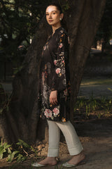 RAVEN FLORET-1 PIECE LINEN PRINTED SHIRT