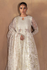 GHAZAL-3PC ORGANZA EMBROIDERED PRET