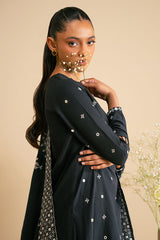 MONOCHROME HAZE-2 PC (SHIRT & DUPATTA)