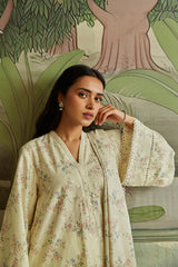 MINTY MELLOW-3PC (SHIRT, TROUSER & DUPATTA )