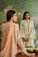 MINTY MELLOW-3PC (SHIRT, TROUSER & DUPATTA )