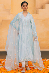 SAFFRON SEA-2 PIECE (SHIRT & DUPATTA)