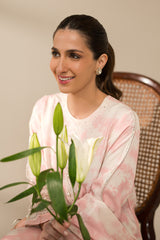 PINK SPLASH 2PC (SHIRT & DUPATTA)