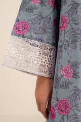 INDIGO GARDEN-2 PC (SHIRT & DUPATTA)