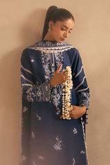 NIRVANA DIVE- 3PC EMBROIDERED LAWN SUIT