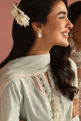 SKY WHISPER-3PC PRINTED LAWN SUIT