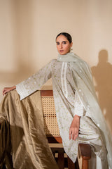 OLIVE SWAY-2PC (SHIRT & DUPATTA)
