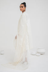 PRISTINE WHITE-2PC (SHIRT & DUPATTA)