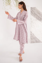 DUSTY LAVENDER-2PC (SHIRT & TROUSER)