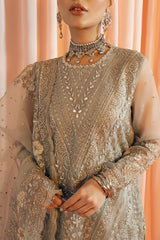 AMBER RUSH-3PC ORGANZA EMBROIDERED PRET
