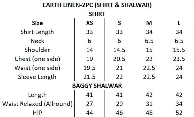 Size Guide