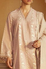 MOONLIGHT MUSE-3 PC MARINA EMBROIDERED SUIT