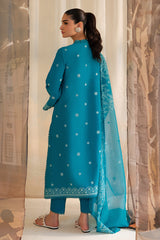 BERYL BLISS-3PC LAWN EMBROIDERED SUIT