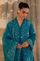 BERYL BLISS-3PC LAWN EMBROIDERED SUIT